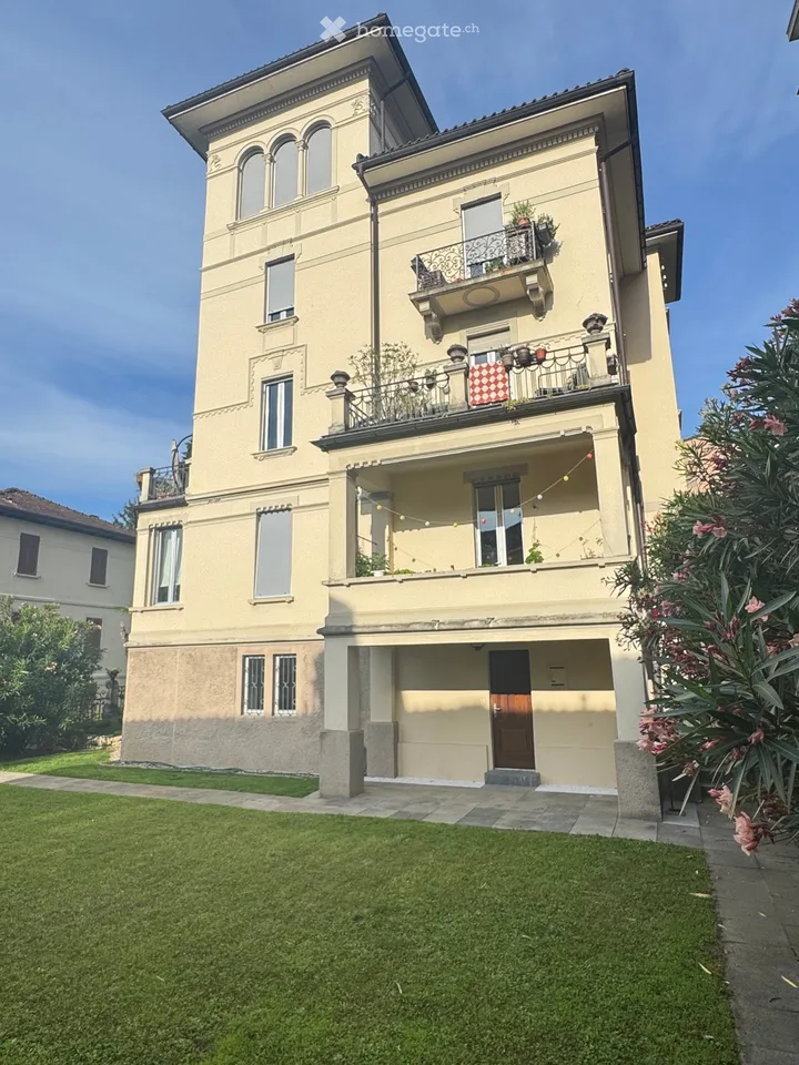 2.5 locali con giardino in Villa Liberty