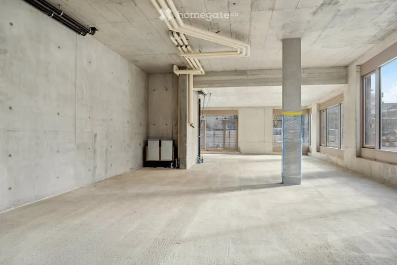 Surface d'activité dans le nouvel Ecoquartier des Plaines-du-Loup à Lausanne