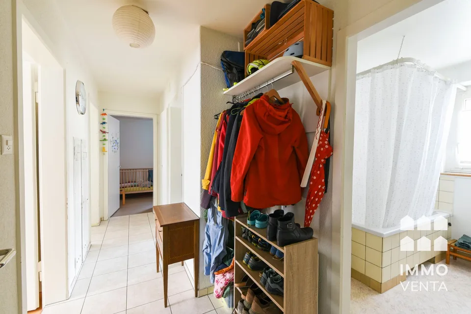 3.5-Zimmer-Wohnung mit Balkon in Orpund
