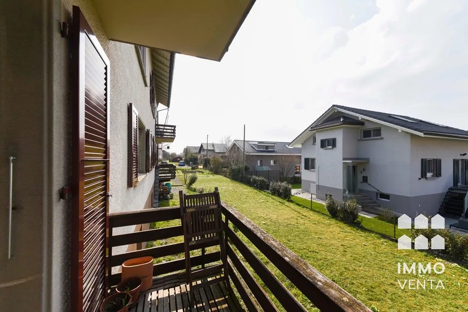 3.5-Zimmer-Wohnung mit Balkon in Orpund