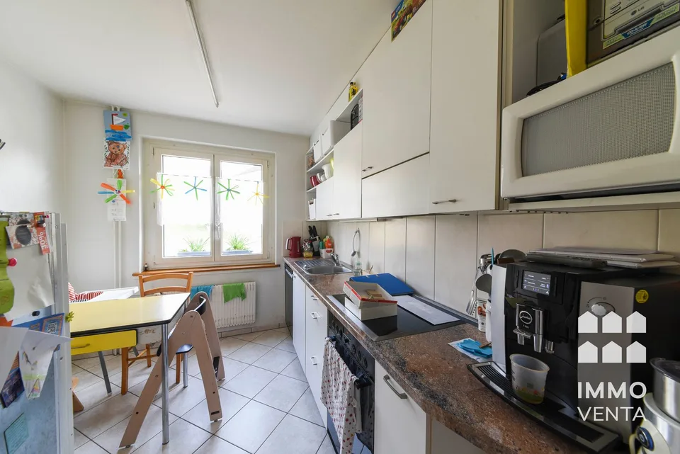 3.5-Zimmer-Wohnung mit Balkon in Orpund