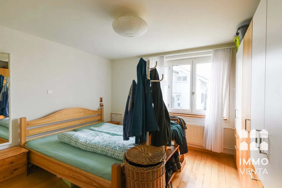 3.5-Zimmer-Wohnung mit Balkon in Orpund