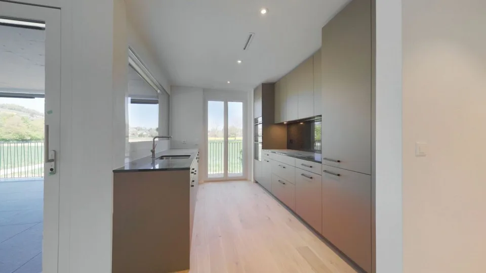 Gartenwohnung: 60m2 Aussenbereich & unverbaubare Aussicht – Foto 8 von 24