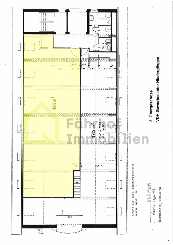 Bright, modern commercial/office space 160 m2