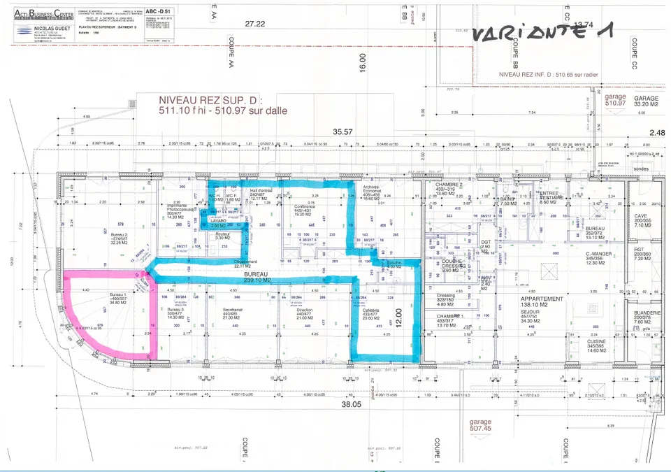 Chailly-sur-Montreux - Route de Brent 13D - un grande ufficio arredato