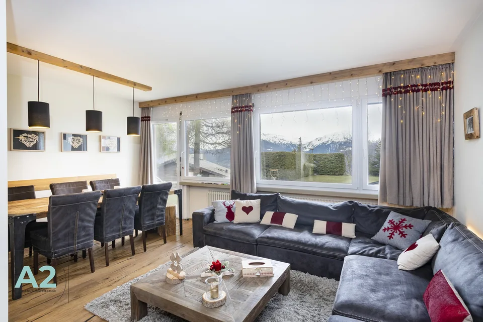 APPARTEMENT SKI-IN/SKI-OUT DE 4,5 PCES EN REZ-DE-JARDIN AVEC TERRASSE