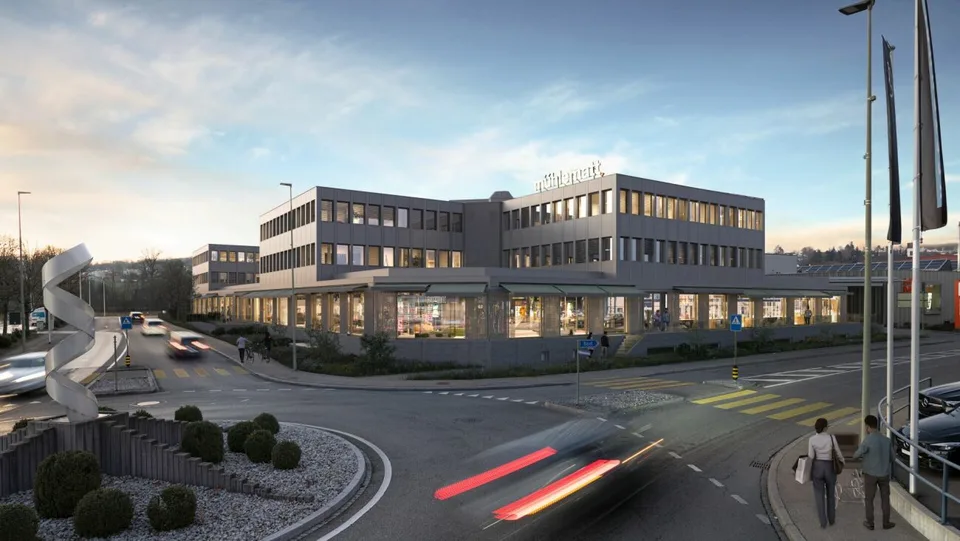 Geschäftscenter Mühlematt Büroflächen
