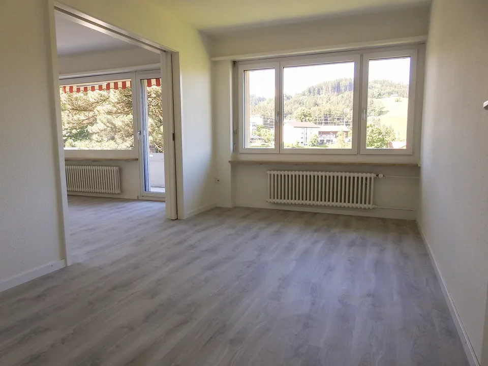 Modern 4-room apartment with two balconies