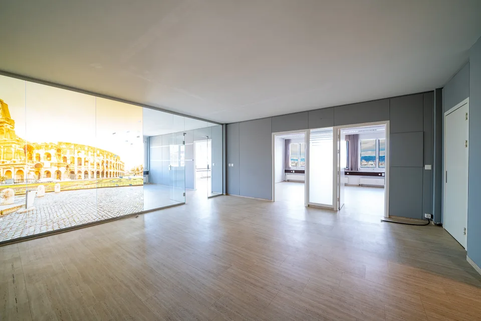 Showroom, sales area, office or practice with lake view (from 110m2)