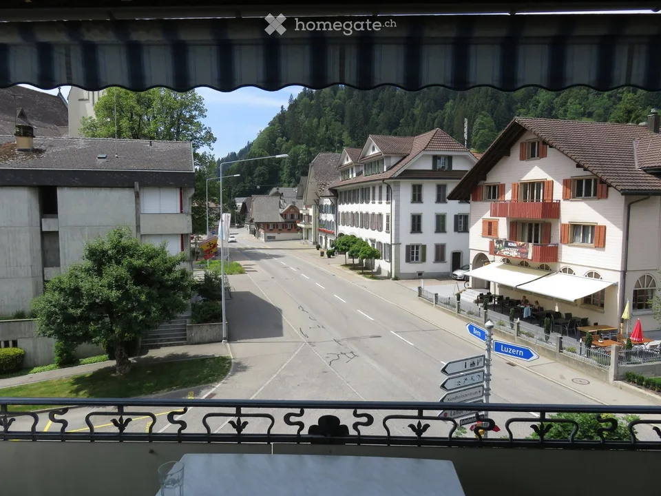 Joli appartement ensoleillé à Escholzmatt