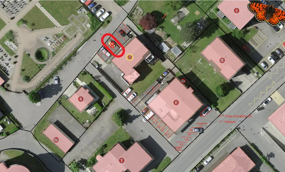 Belfaux - Parcheggio auto esterno