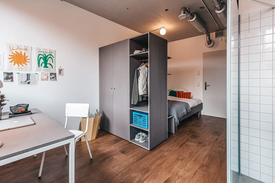 St.Gallen | Private Suite mit Bad | All-inclusive Coliving | Möbliert – foto 18 di 23