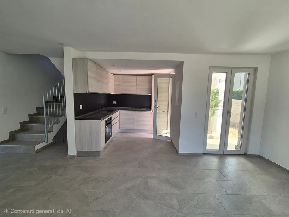 Casa bifamiliare moderna in costruzione a Biasca