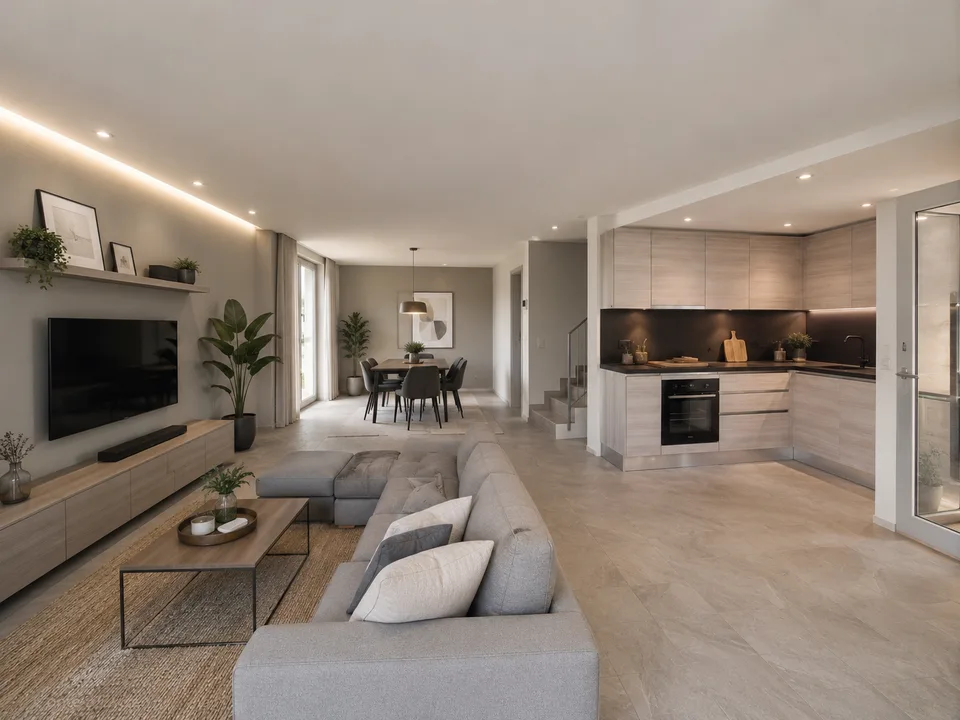 Moderne Doppelhaushälfte in Biasca im Bau – Foto 8 von 12