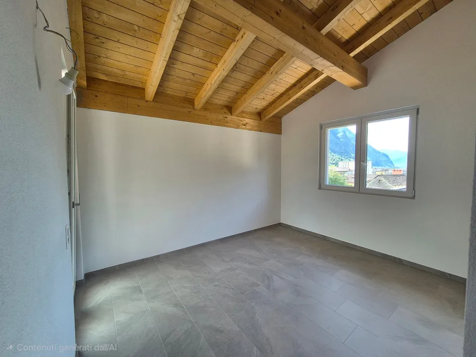 Casa bifamiliare moderna in costruzione a Biasca