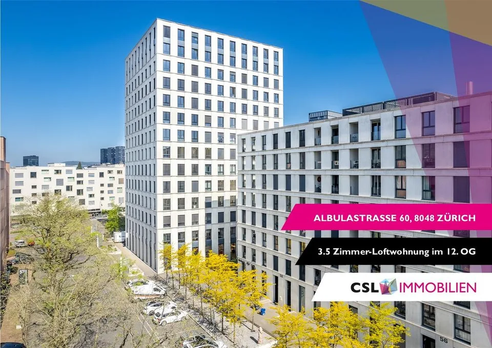 Modernes Maisonette-Loft an bester Lage in Zürich-Altstetten