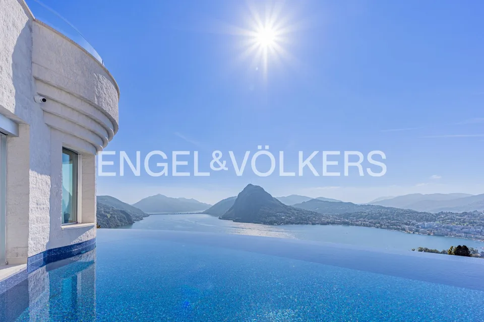 Dimora esclusiva con orizzonte sul Lago di Lugano
