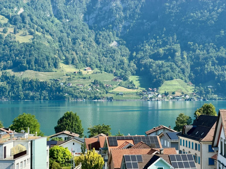 Exclusive attic maisonette loft with lake and mountain panorama on Walensee – photo 13 of 13