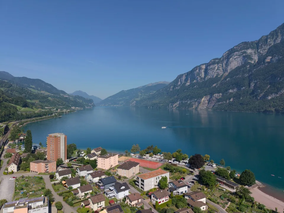 Exclusive attic maisonette loft with lake and mountain panorama on Walensee – photo 6 of 13