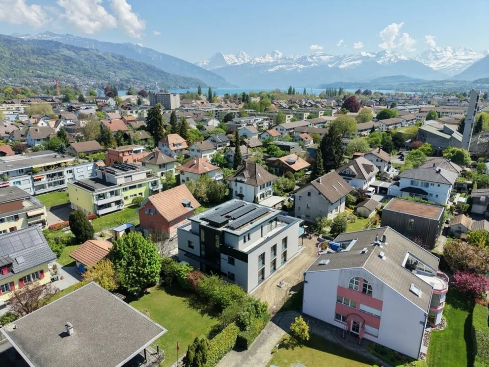 Wo modernes Wohnen auf Lebensqualität trifft (rechte Wohnung)