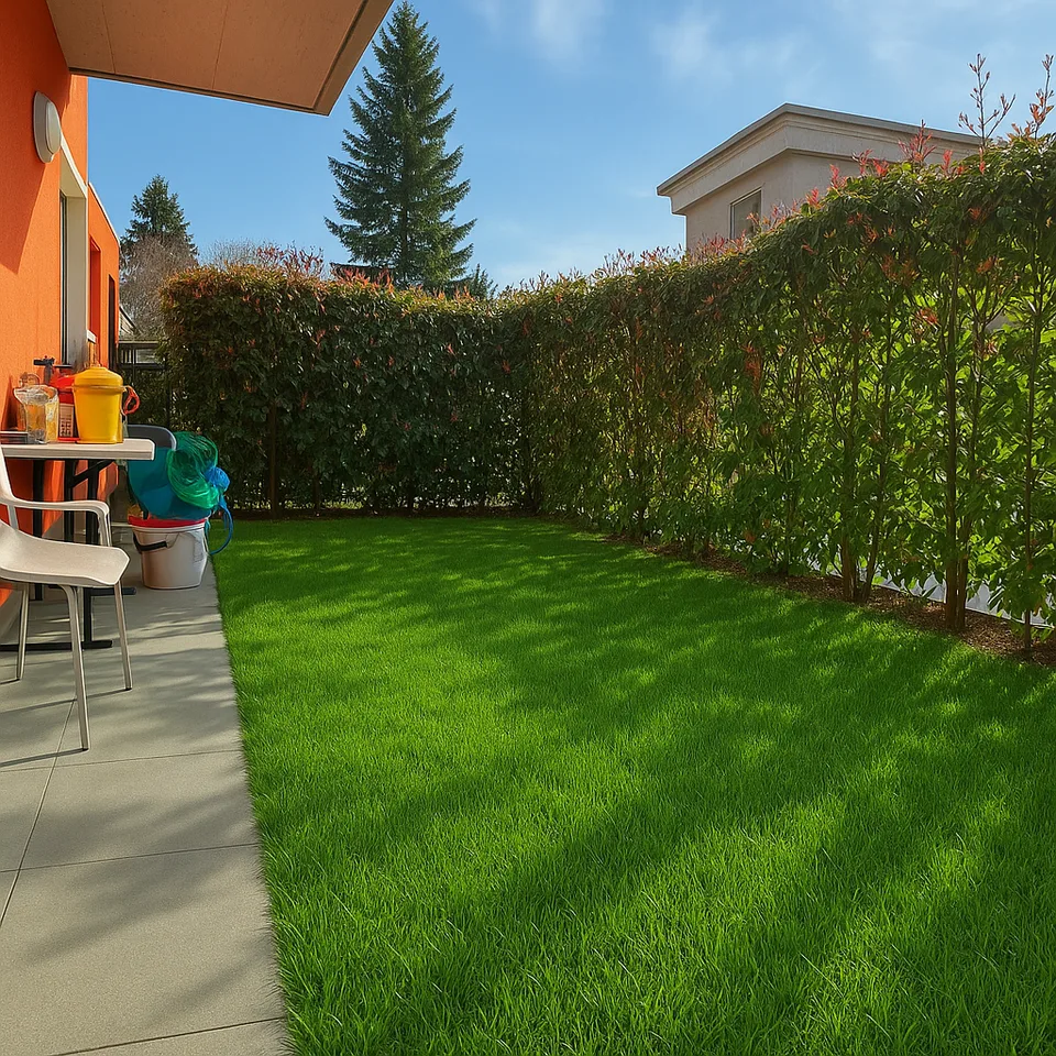 Moderno appartamento 3.5 a Lema Curio con giardino privato