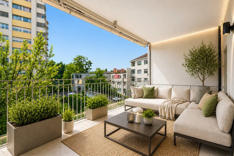 Enfin chez soi, directement sur le Rhin