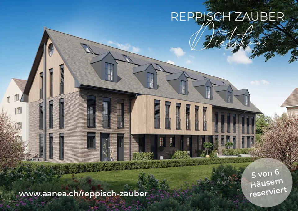 Neubauprojekt - Reppisch Zauber Dietikon- Ihr zentrales Stadthaus im Grünen