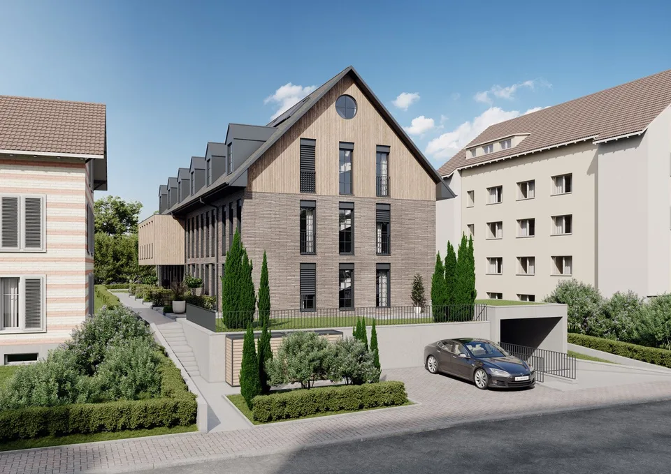 Progetto di costruzione nuova - Reppisch Zauber Dietikon - La tua casa di città centrale nel verde