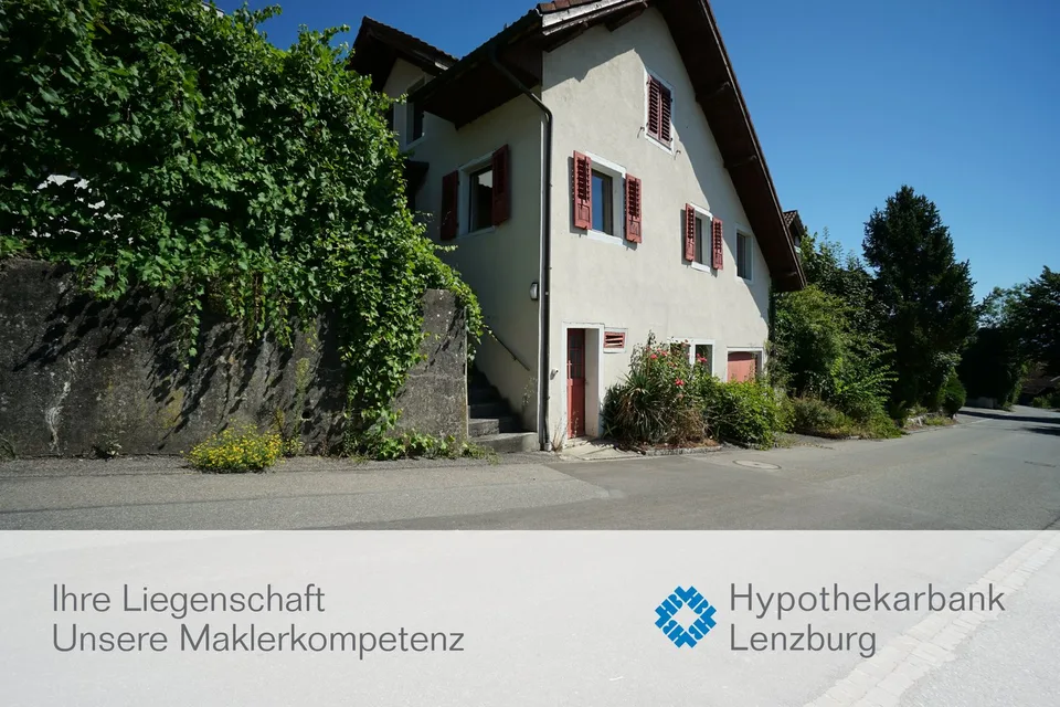 Freistehendes 4.5-Zimmer-Einfamilienhaus an sonniger Lage mit viel Gestaltungsspielraum