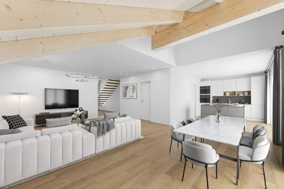 Duplex 6,5 Zimmer mit atemberaubendem Blick auf den Brienzersee – Foto 9 von 13
