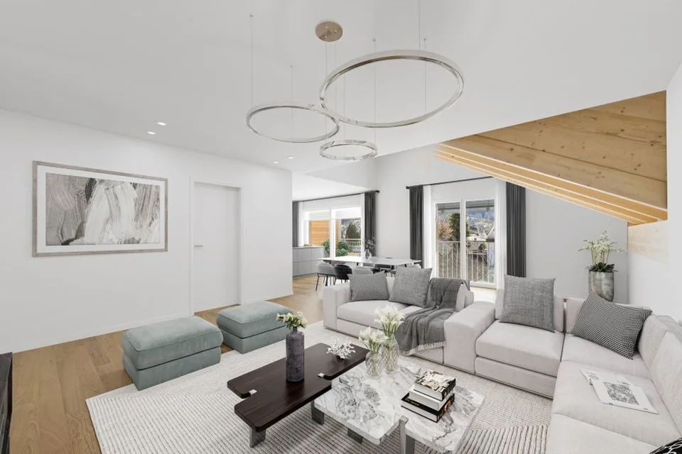 Duplex 6,5 Zimmer mit atemberaubendem Blick auf den Brienzersee – Foto 7 von 13