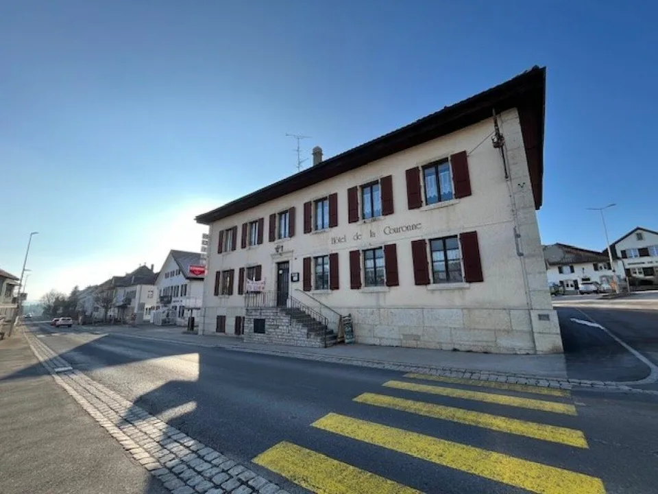 Restaurant - Hôtel "La Couronne" à Les Bois JU