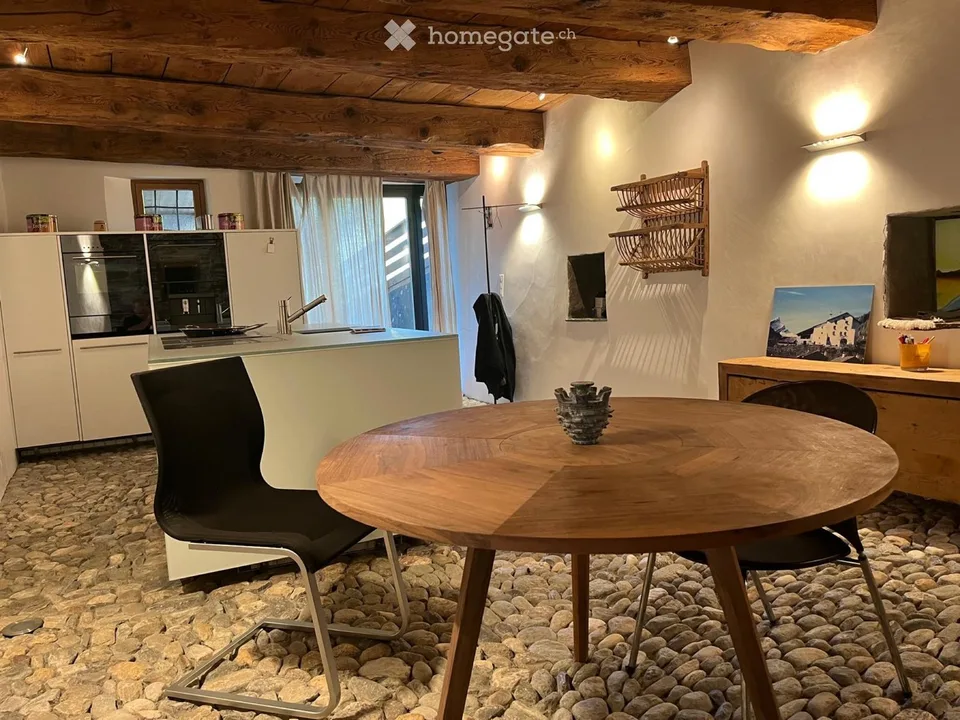 Einzigartige Loft-Wohnung mit historischem Charme in Splügen