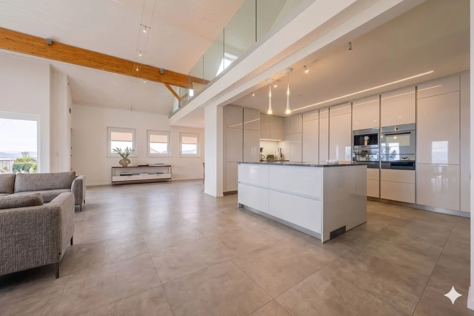 Splendido duplex di 6,5 locali in attico - Vista sul Monte Bianco - 10 minuti da Nyon