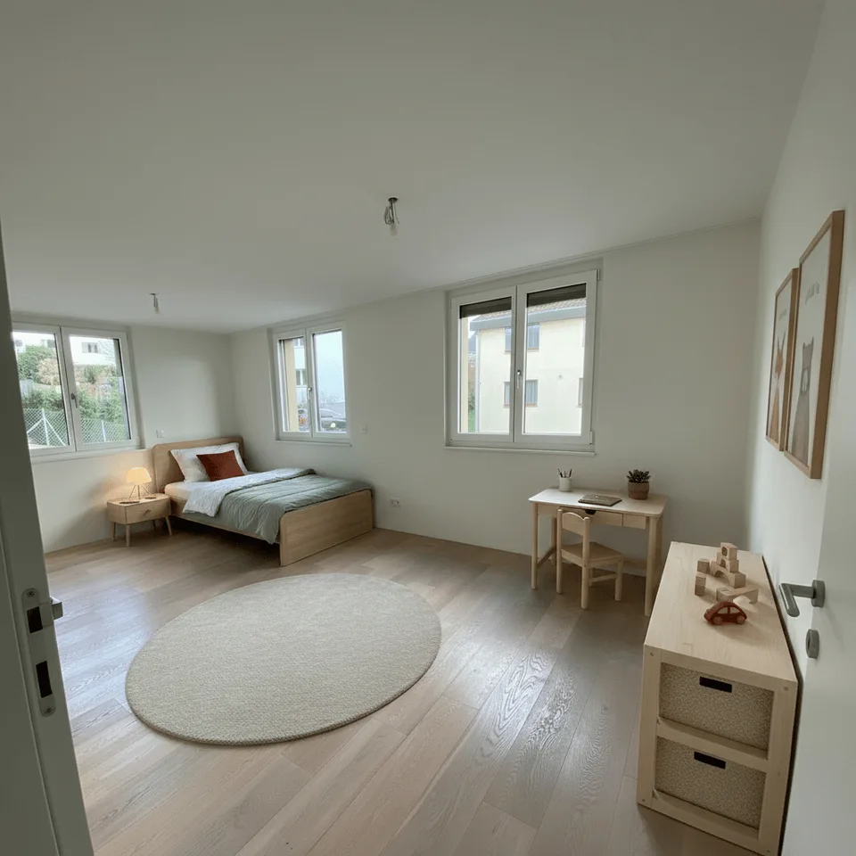 stilvolle  4.5 Zi.-Wohnung im 1.OG mit Gartensitzplatz