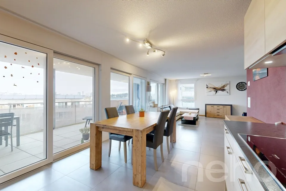 T4 Apartment of 106 m² with mountain view in La Chaux-de-Fonds – photo 15 of 18