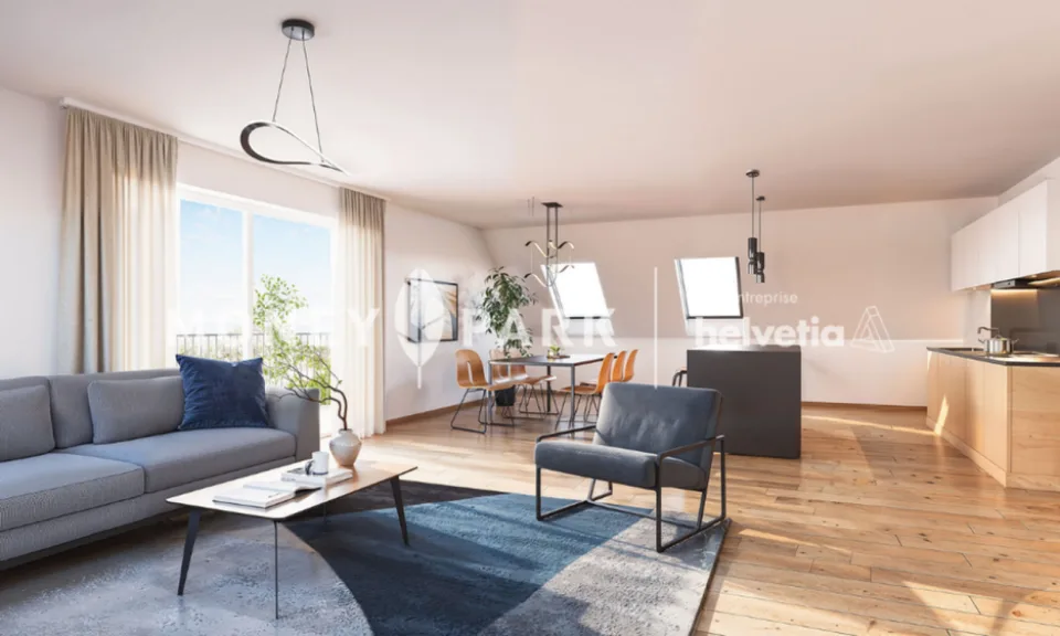 Appartement neuf en attique de 4.5 pièces