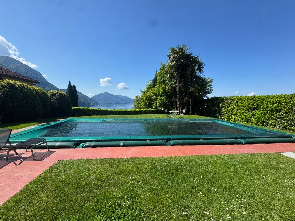 Elegantes 3.5-Zimmer-Apartment mit Seeblick in Ruvigliana