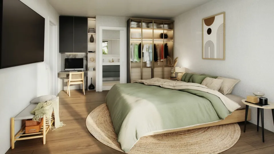 A life full of possibilities: owner-occupied apartments with charm in a very quiet and sunny location!