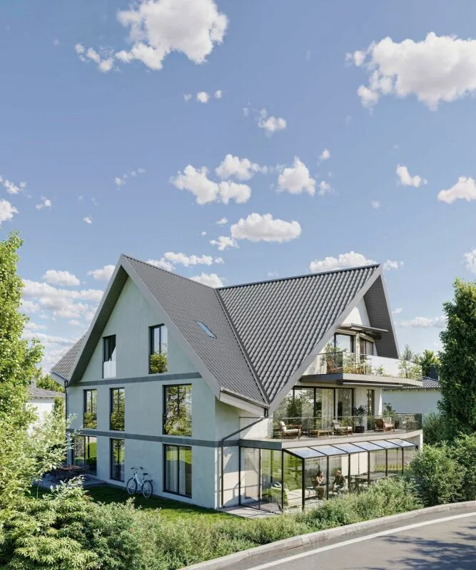 A life full of possibilities: owner-occupied apartments with charm in a very quiet and sunny location!