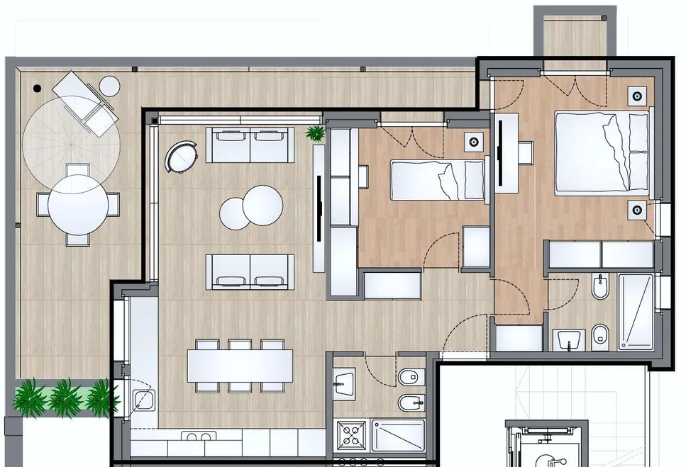 Nuovo e luminoso appartamento nella Residenza La Piana – Foto 10 von 11