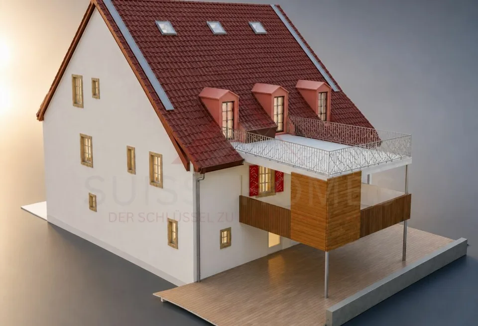 Charmantes Mehrfamilienhaus in Klingnau mit 3 grosszügigen Wohneinheiten und vielfältigem Nutzungspotenzial