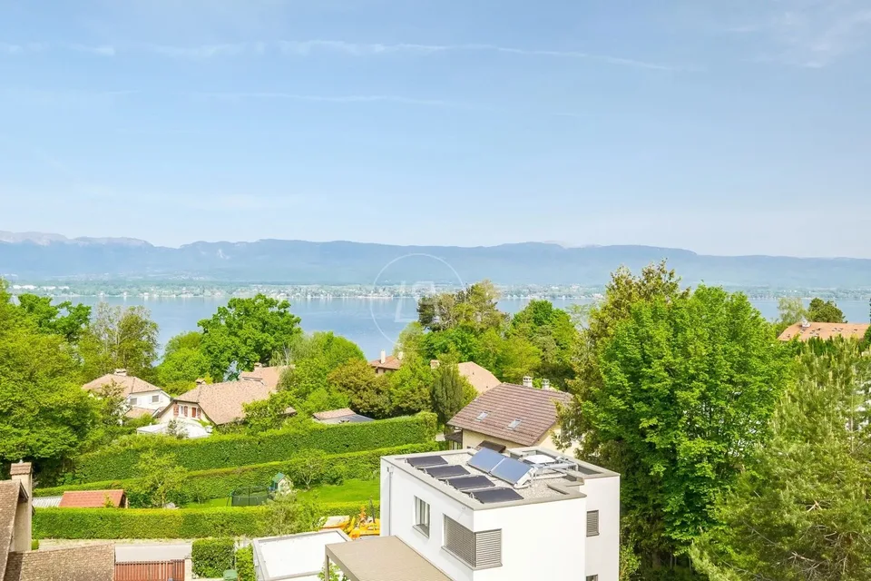 Luxuriöse Architekten-Villa, Seeblick, Spa, Pool, Rive Gauche