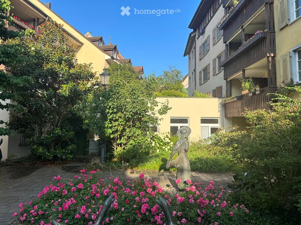 Besondere Wohnung für besondere Menschen * 170 m2 mit Garten am Rhein
