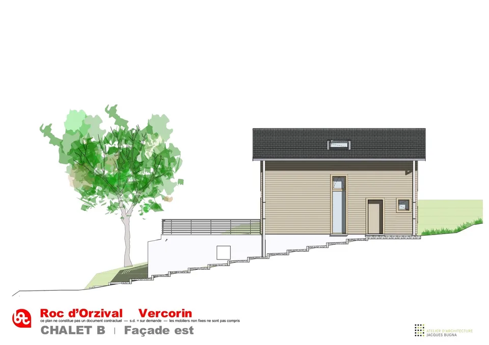 Vercorin - "Roc d'Orzival B" | Deux chalets en résidence principale avec garages-box