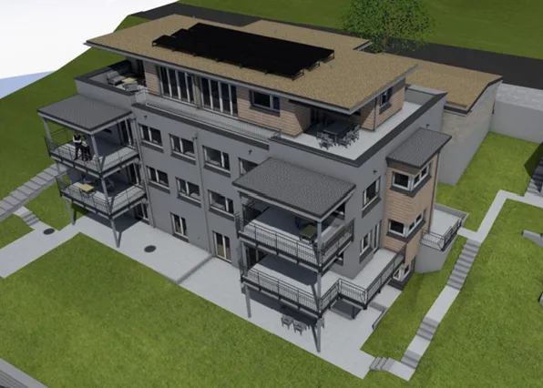 Appartamento in edificio nuovo di 3,5 locali con balcone e garage a Illnau-Effretikon