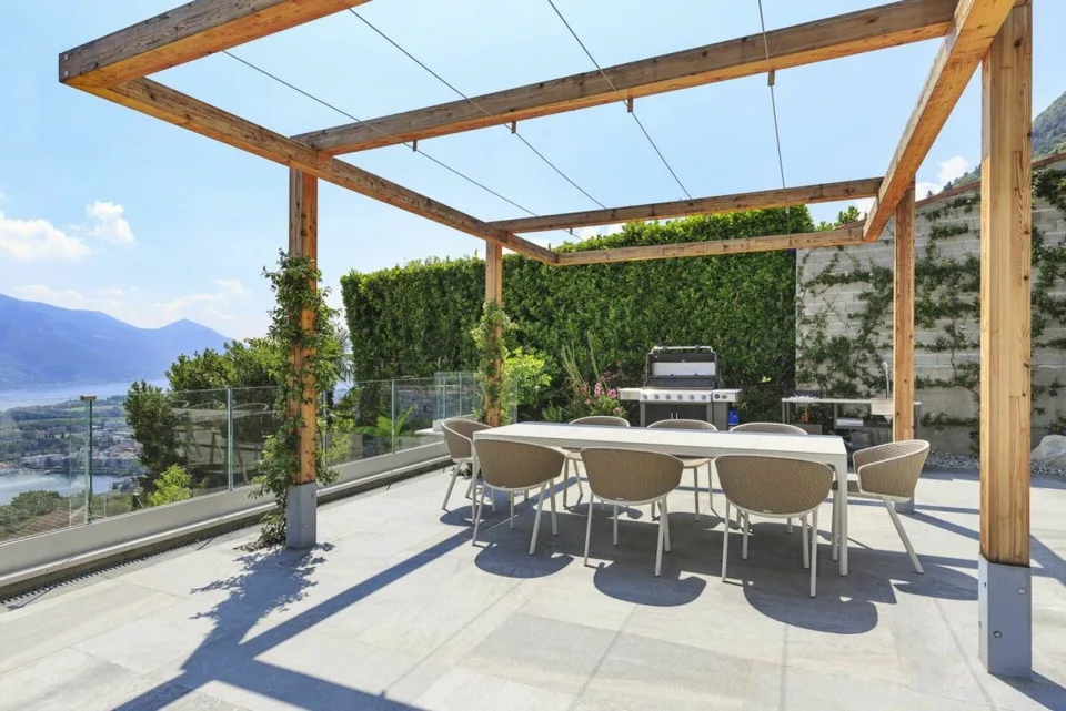 Brione sopra Minusio - Wunderschöne Gartenwohnung mit Seesicht – Foto 16 von 19