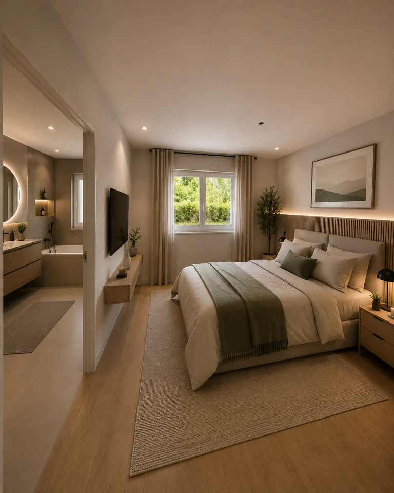 Neue 3,5-Zimmer-Wohnung mit Panoramablick in Conthey – Foto 8 von 12