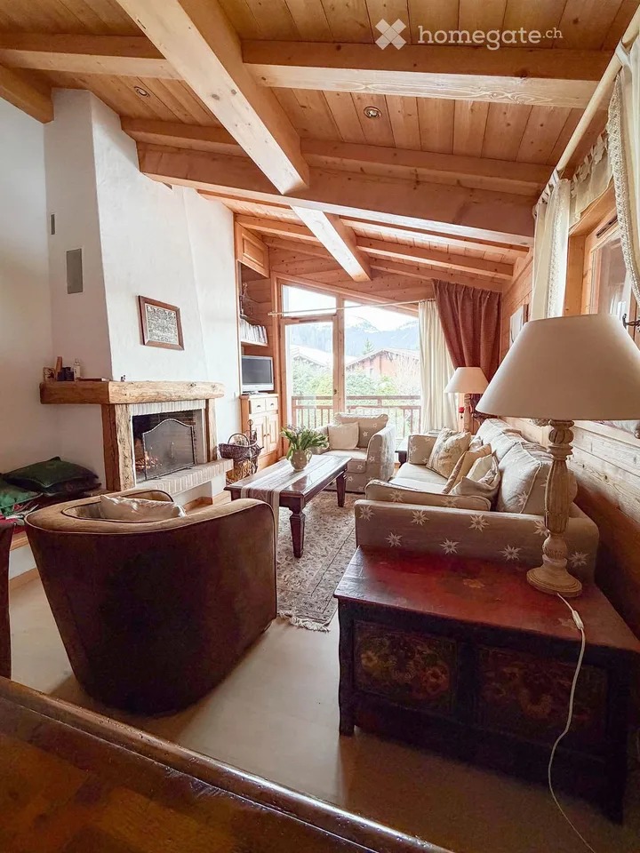 Charmant appartement de 5 pièces avec vue panoramique à Megève-Rochebrune