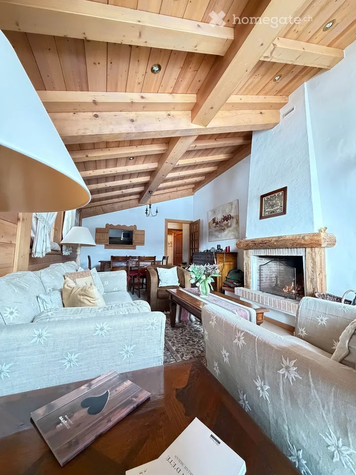 Charmant appartement de 5 pièces avec vue panoramique à Megève-Rochebrune